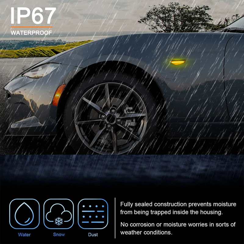 Mazda MX-5 ND Dynamic LED Side Indicators MX-5 ND Sequential Side Repeaters